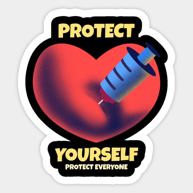 Protect yourself Sticker by Istanbul